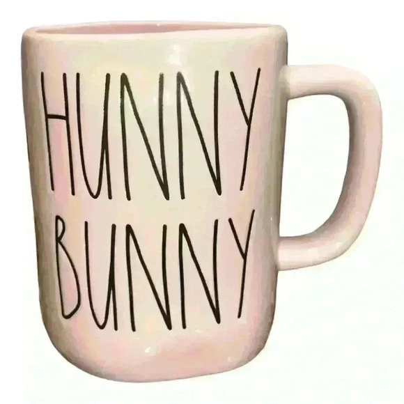 Rae Dunn Other - NWT Rae Dunn Magenta Easter Hunny Bunny Mug in Full Pink Traditional LL Spring